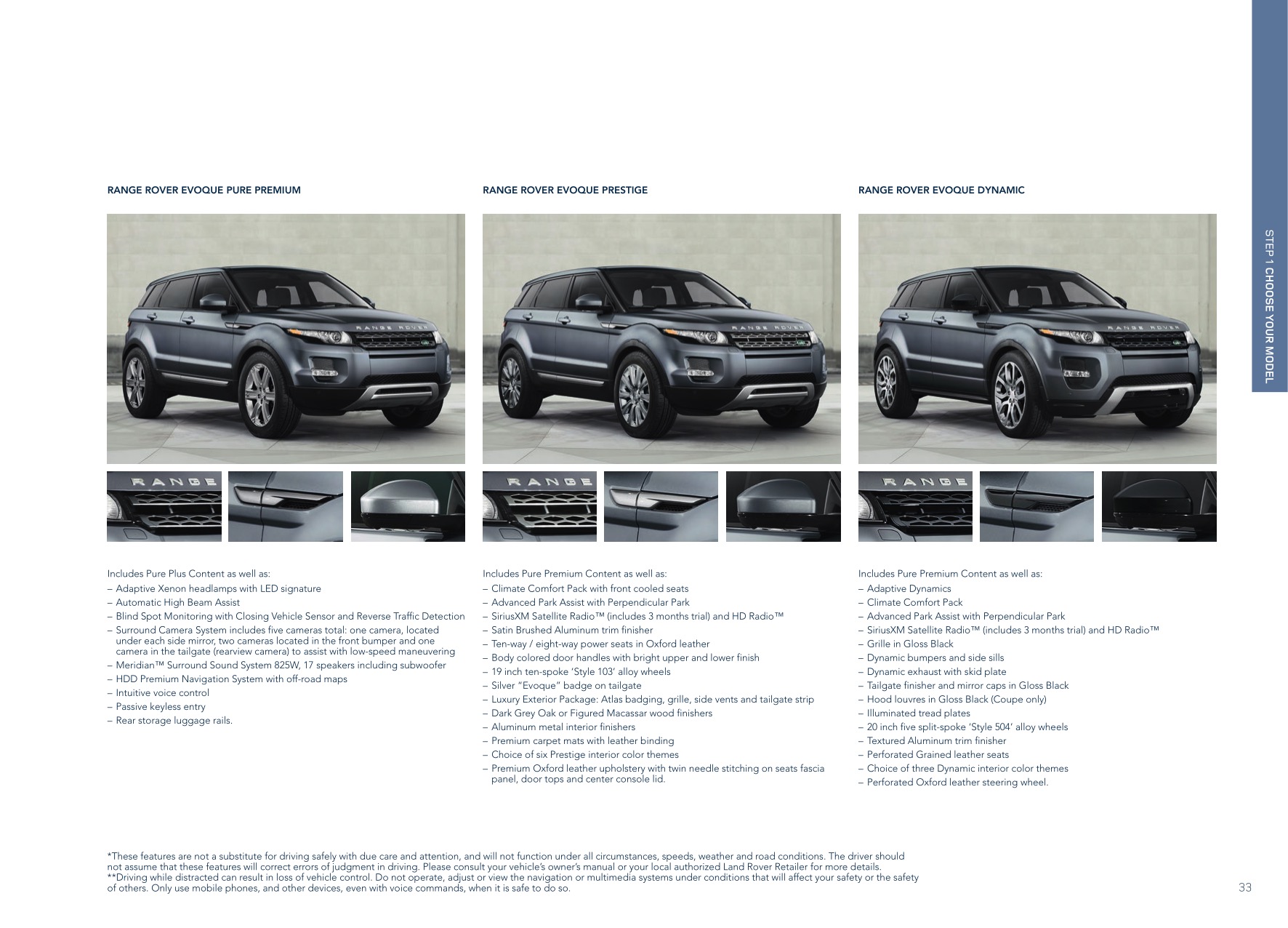 2015 Land Rover Evoque Brochure Page 15